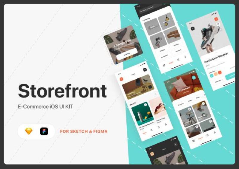 店面iOS用户界面工具包Storefront iOS UI Kit