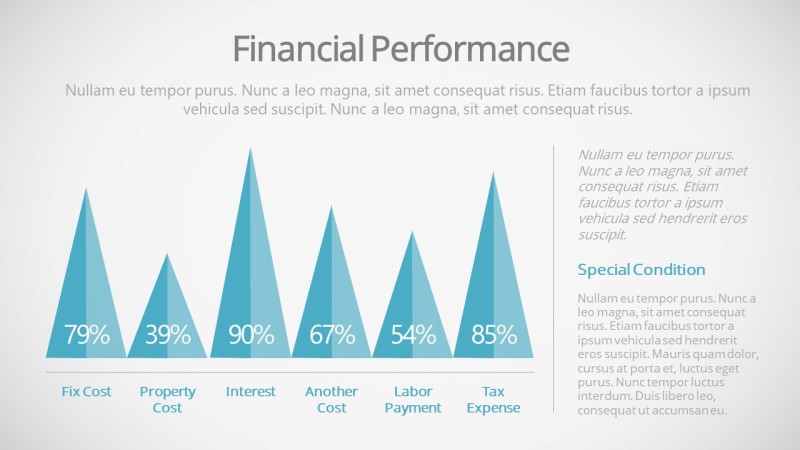 蓝色商务PPT信息可视化图表29