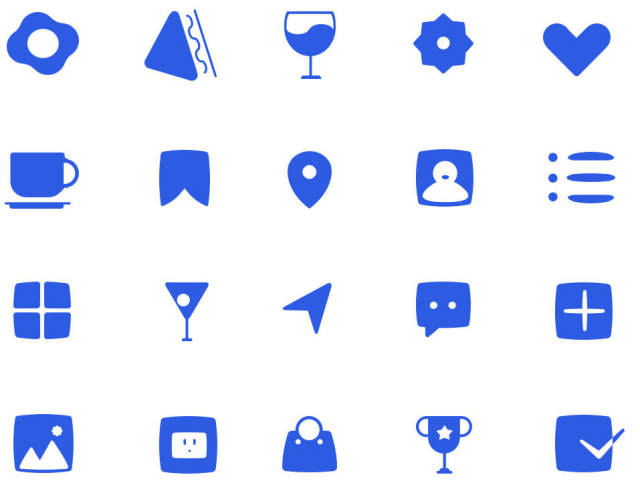 free-icon-set 圆角图标