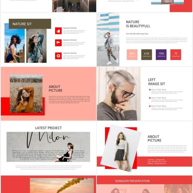 城市主题商业公司PPT模板Qonquer - Urban keynote Business Corporate 城市主题商业公司PPT模板Qonquer - Urban keynote Business Corporate
