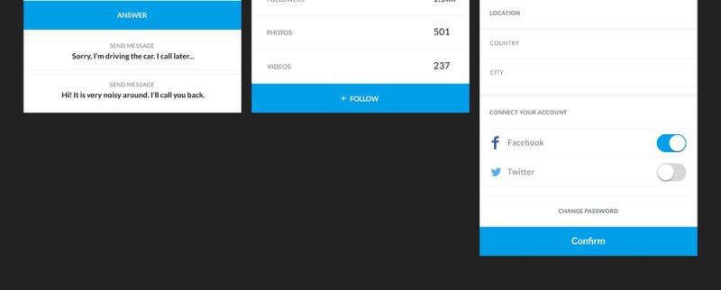 AOW用户界面套件包含145个高品质iOS 9屏幕 AOW用户界面套件包含145个高品质iOS 9屏幕