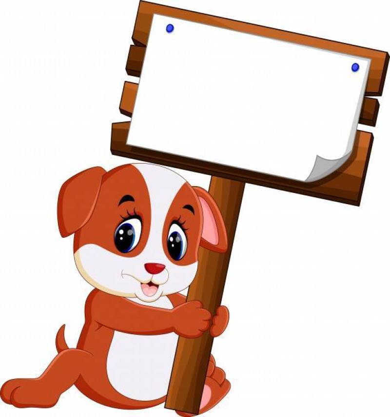 可爱的小狗卡通