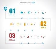 信息图形元素云计算概念216 信息图形元素云计算概念216
