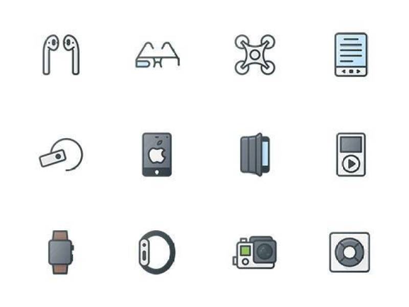 57 枚智能设备图标
