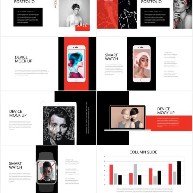 充满创意的图片作品展示PPT模板Stuff Creative Powerpoint 充满创意的图片作品展示PPT模板Stuff Creative Powerpoint