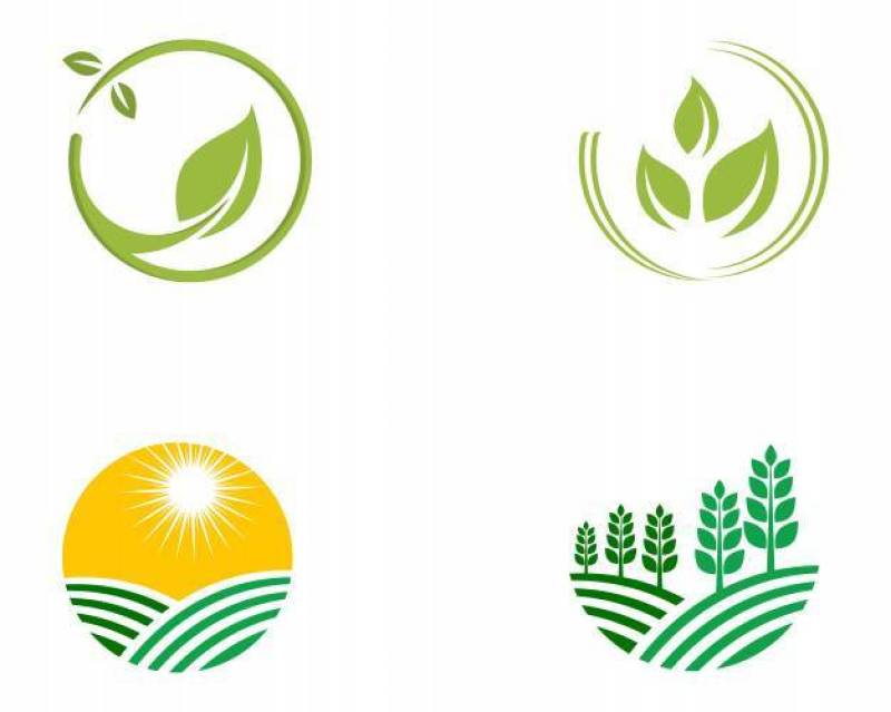 农业企业徽标