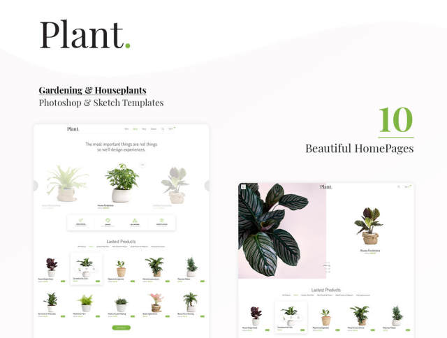 Plant是为Sketch和Photoshop,Plant制作的模板集合 Plant是为Sketch和Photoshop,Plant制作的模板集合