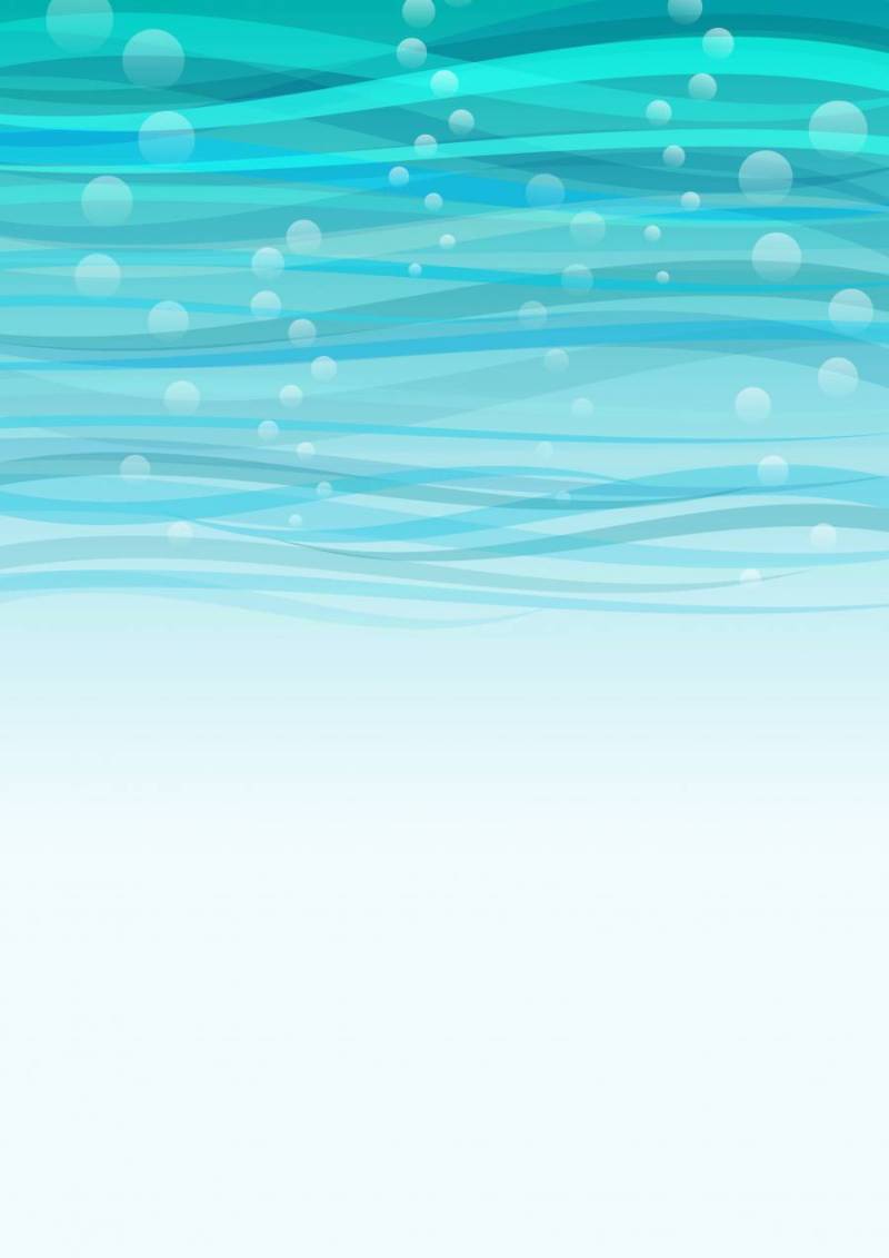 在海中的纹理 - 绿松石蓝色