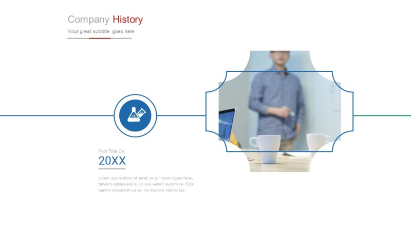 经典时间轴PPT图表-14