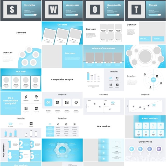 230页公司创意项目提案PPT模板可插图Company Creative Proposal [scheme 8]