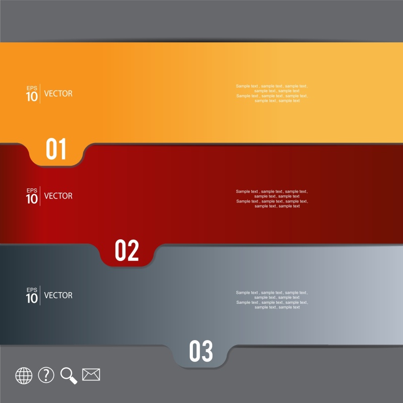 信息图形矢量集合1407