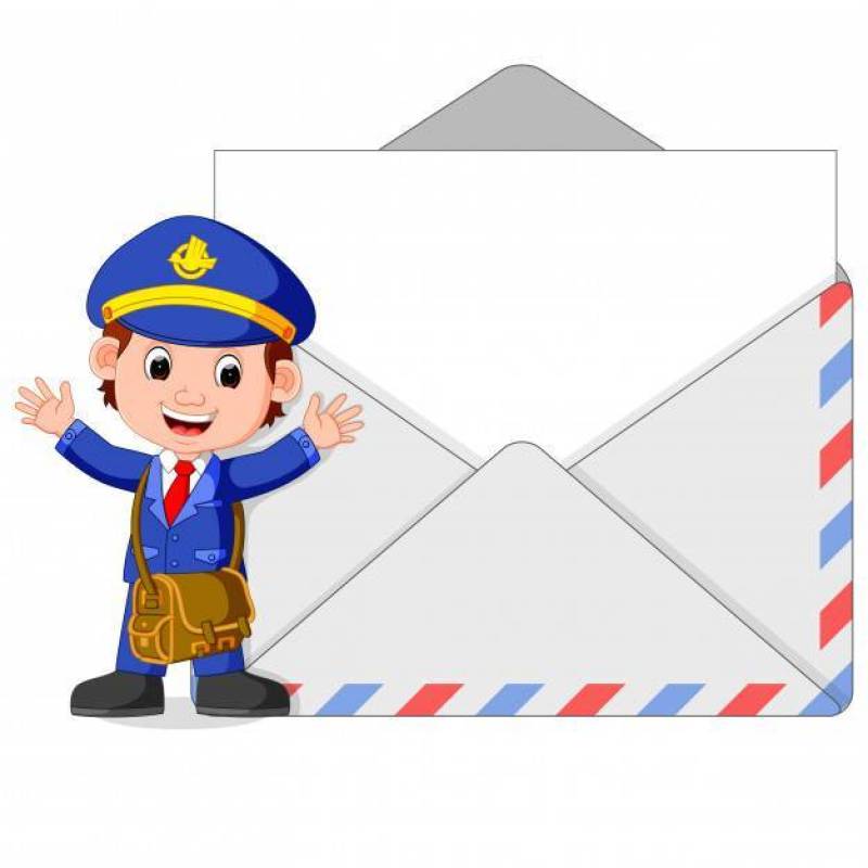 与大信的邮差动画片