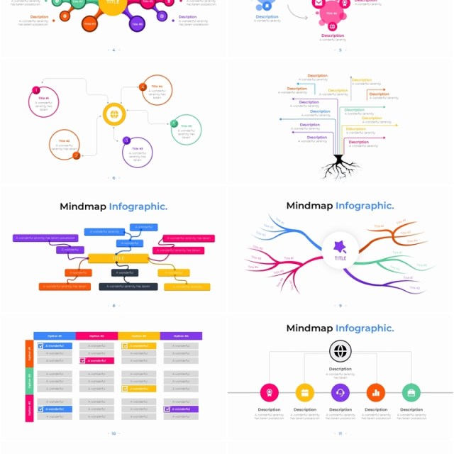 思维导图脑图架构图PPT信息图表素材模板Mindmap PowerPoint Infographic Template 思维导图脑图架构图PPT信息图表素材模板Mindmap PowerPoint Infographic Template