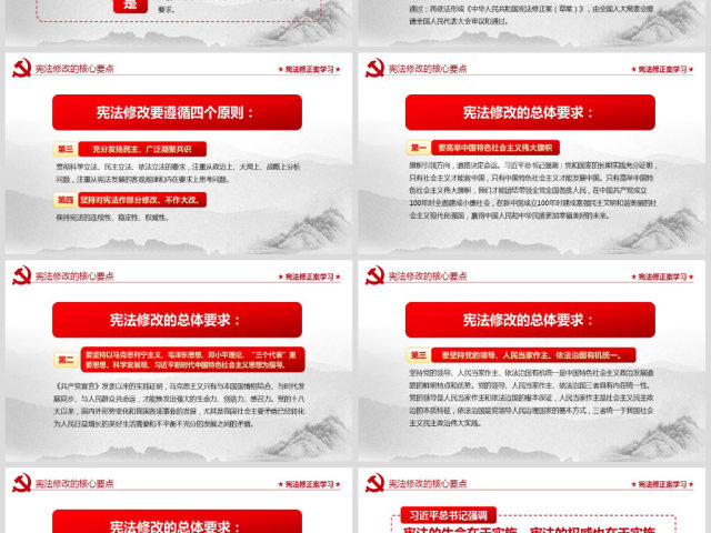 中华人民共和国宪法修正案学习新宪法PPT 中华人民共和国宪法修正案学习新宪法PPT