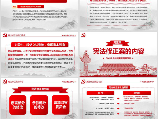 中华人民共和国宪法修正案学习新宪法PPT 中华人民共和国宪法修正案学习新宪法PPT