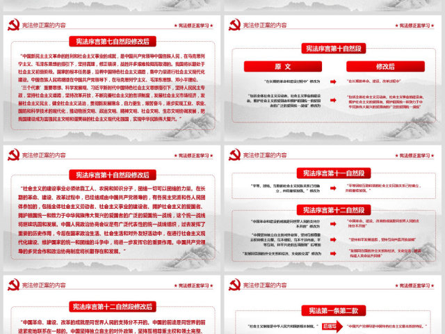 中华人民共和国宪法修正案学习新宪法PPT 中华人民共和国宪法修正案学习新宪法PPT
