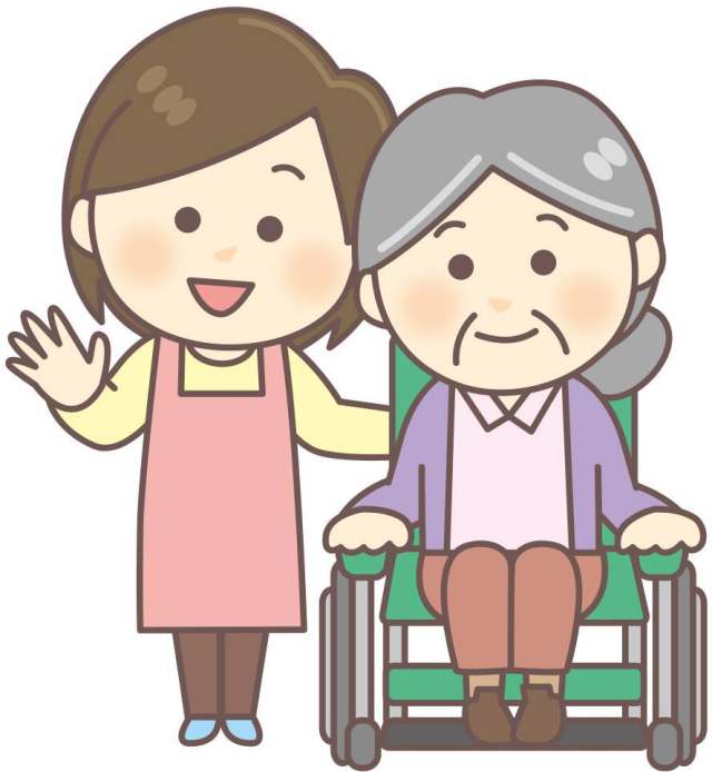 轮椅奶奶和女性