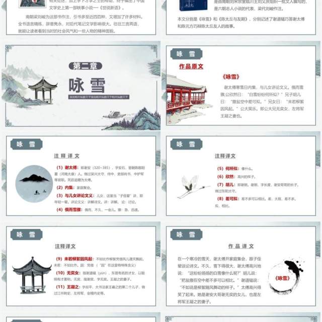 部编版七年级语文上册世说新语两则课件PPT模板 部编版七年级语文上册世说新语两则课件PPT模板