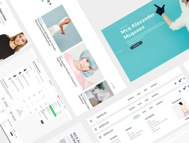 基于Web的现代电子商务UI工具包Simple.IO