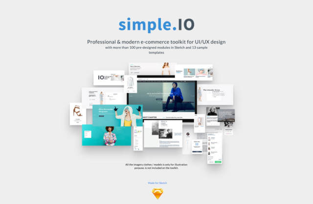 基于Web的现代电子商务UI工具包Simple.IO