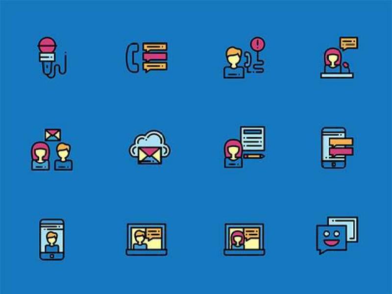 50 枚讨论元素图标