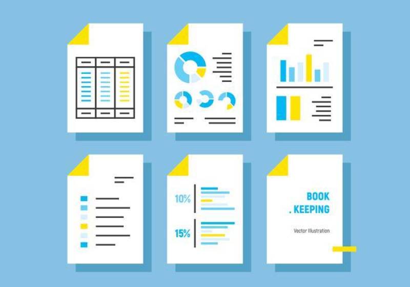 簿记矢量图