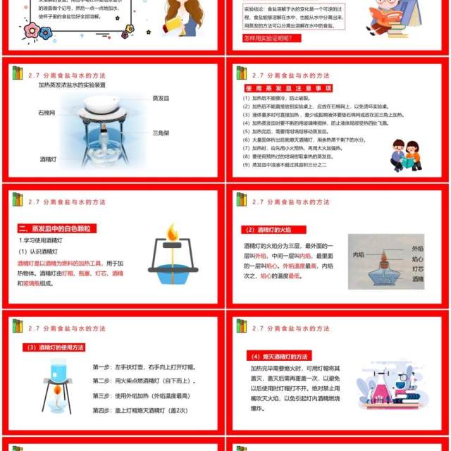 教科版四年级科学上册第二单元溶解2.7分离食盐与水的方法