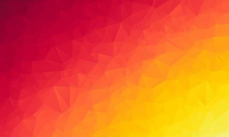 由三角形组成的多边形抽象背景