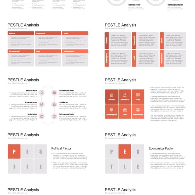 红色企业战略宏观环境发展趋势分析PPT模板素材PEST Red 红色企业战略宏观环境发展趋势分析PPT模板素材PEST Red
