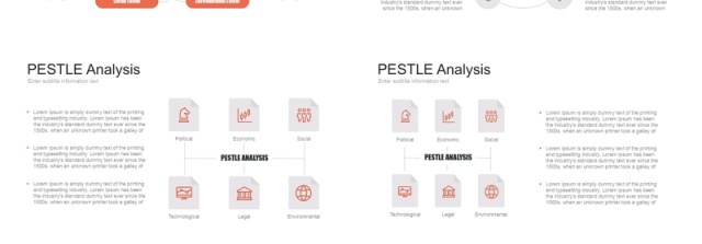 红色企业战略宏观环境发展趋势分析PPT模板素材PEST Red 红色企业战略宏观环境发展趋势分析PPT模板素材PEST Red