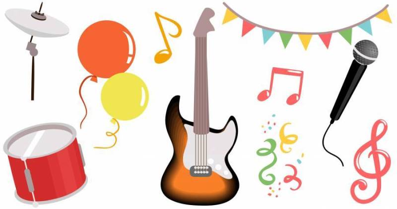 音乐节矢量
