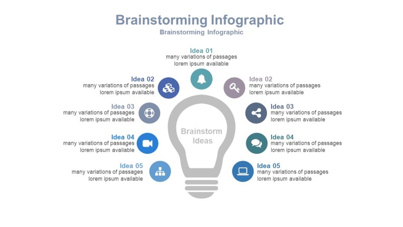 经典蓝色商务PPT图表-18