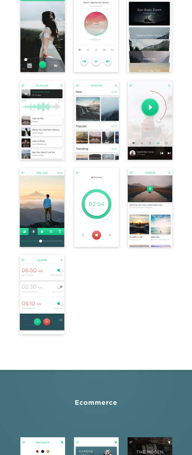 在Sketch&Adobe XD,Mugen iOS UI Kit中设计的80+ iOS移动应用UI工具包 在Sketch&Adobe XD,Mugen iOS UI Kit中设计的80+ iOS移动应用UI工具包