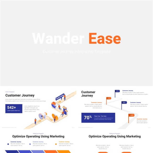 人物插画客户旅程信息图PPT模板Customer Journey Infographic 人物插画客户旅程信息图PPT模板Customer Journey Infographic