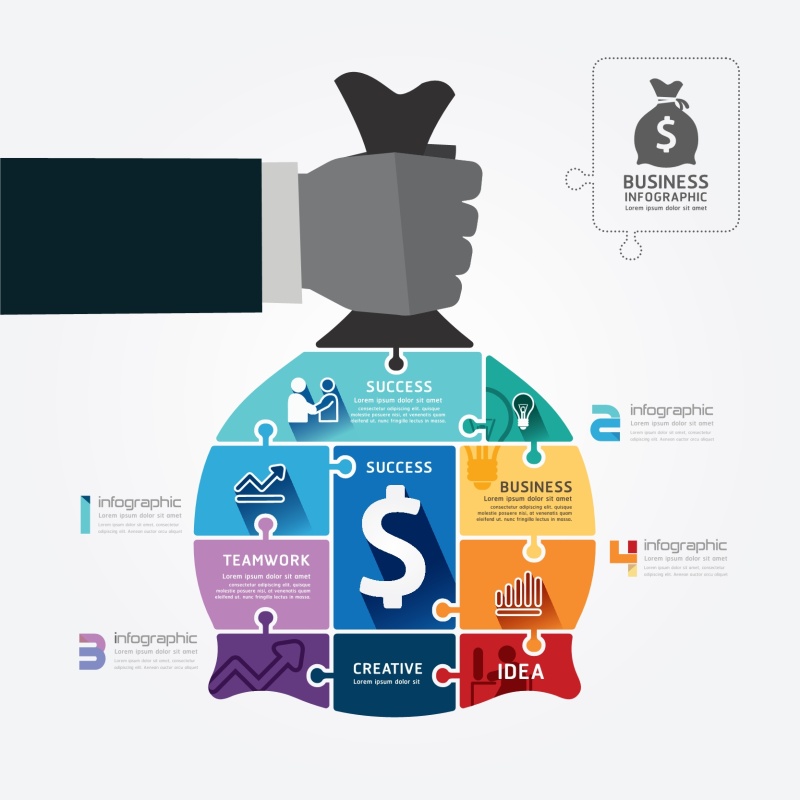 现代信息图形矢量集合25