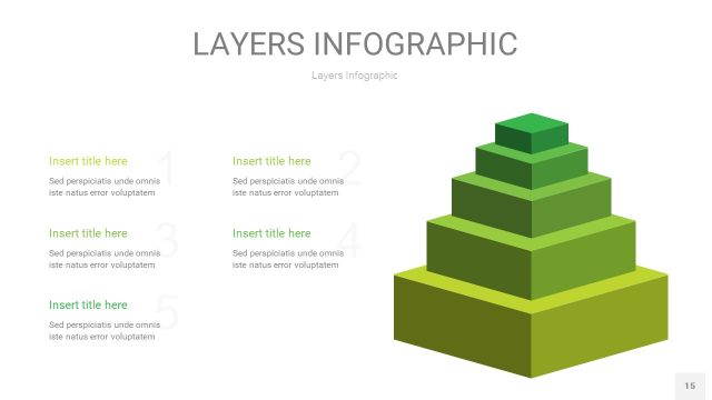 嫩绿色3D分层PPT信息图15 嫩绿色3D分层PPT信息图15