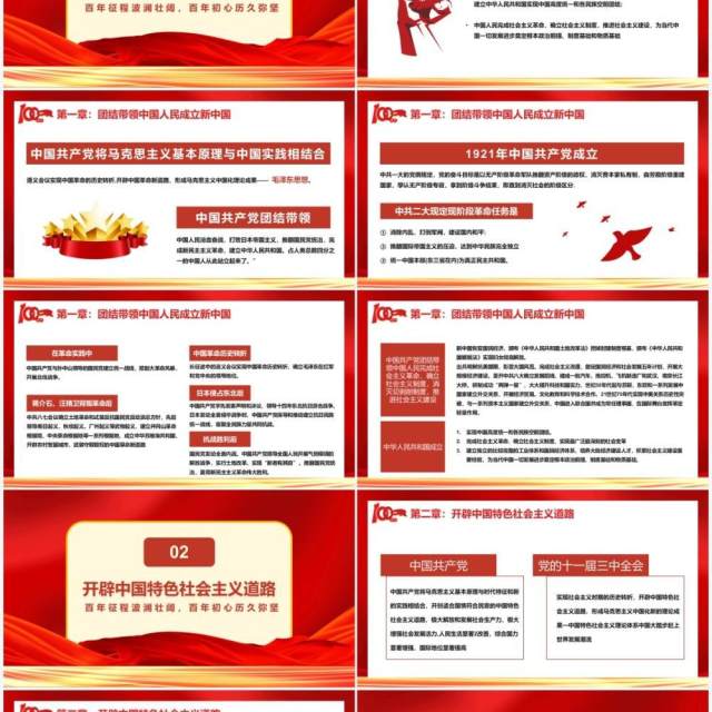 红色党政风百年初心历久弥坚百年征程波澜壮阔教育培训通用动态PPT模板 红色党政风百年初心历久弥坚百年征程波澜壮阔教育培训通用动态PPT模板