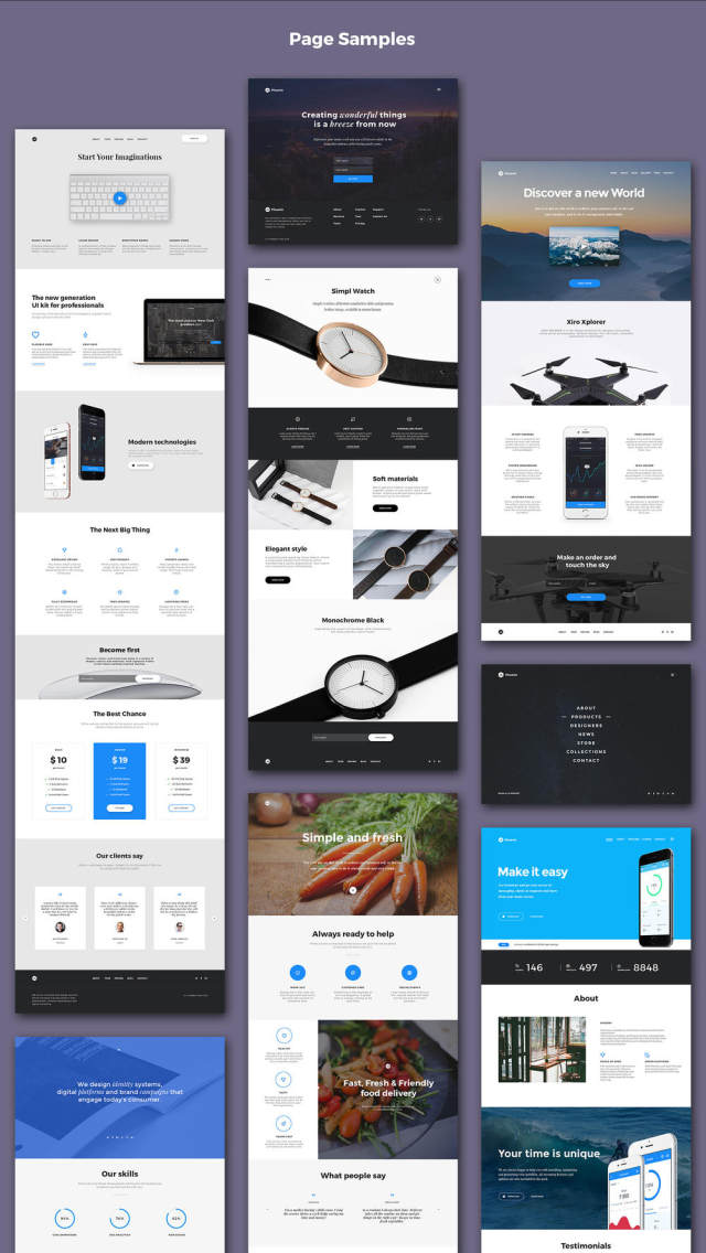 用于高级Web项目的现代UI工具包,Phoenix Startup UI Kit 用于高级Web项目的现代UI工具包,Phoenix Startup UI Kit