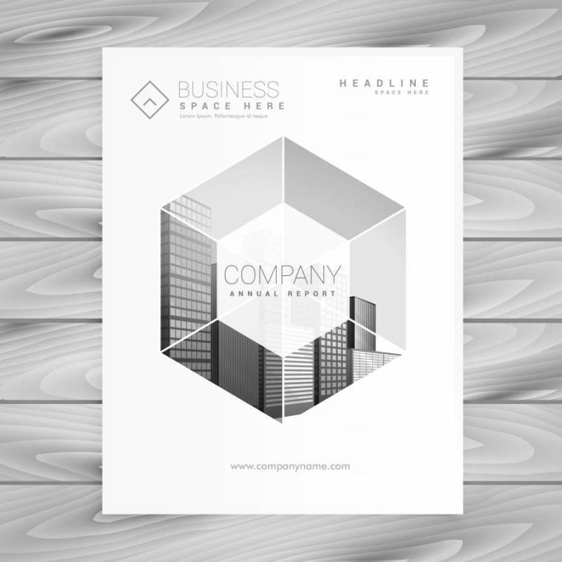 A4尺寸的现代杂志封面设计