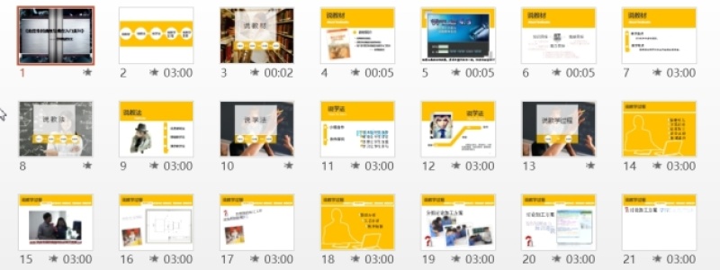 金属黄色底板PPT超漂亮