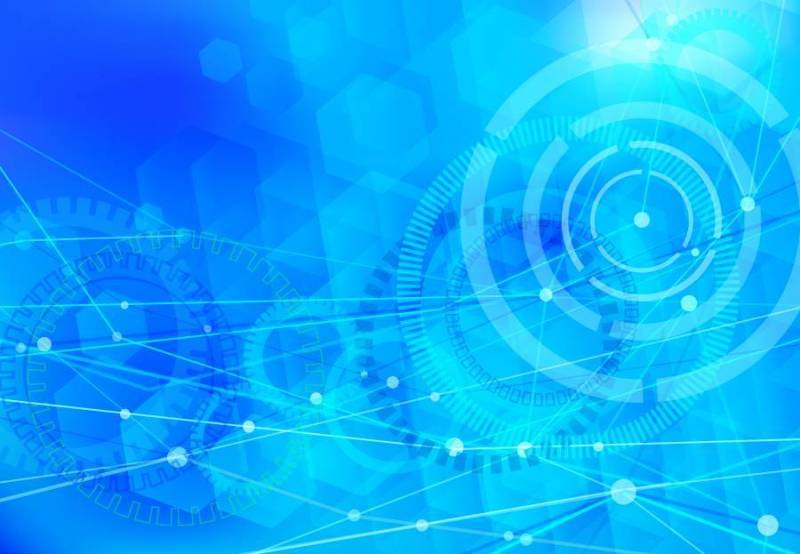 技术蓝色背景纹理