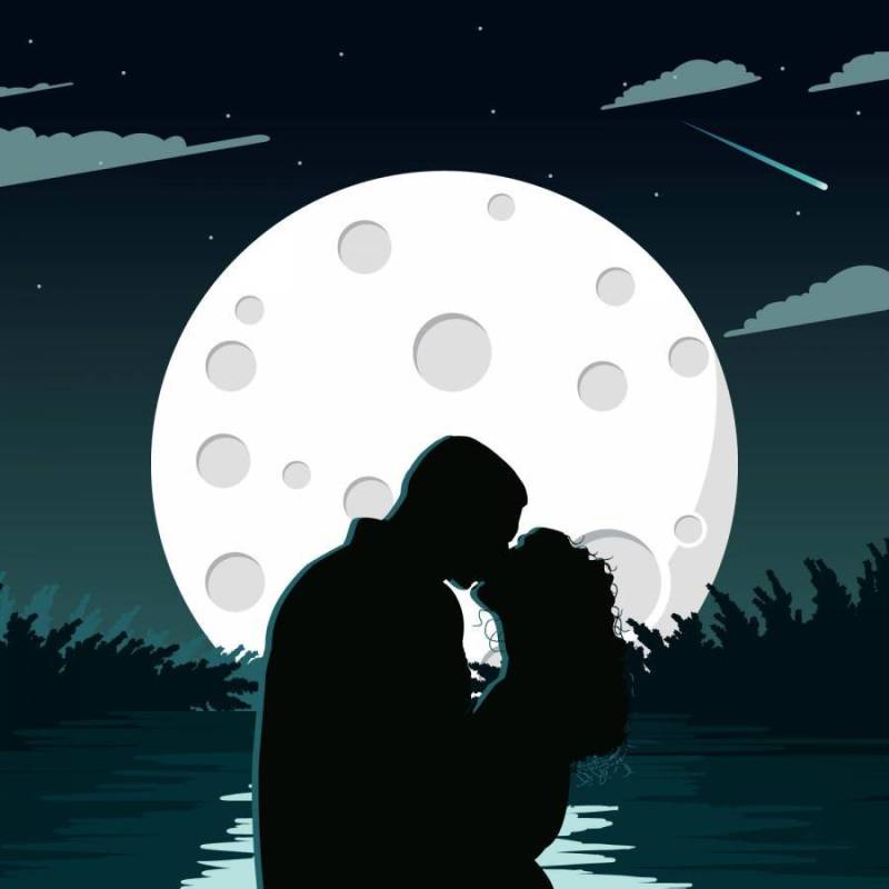 月亮Spacescape插图