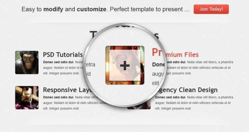 状态机构Psd Web模板