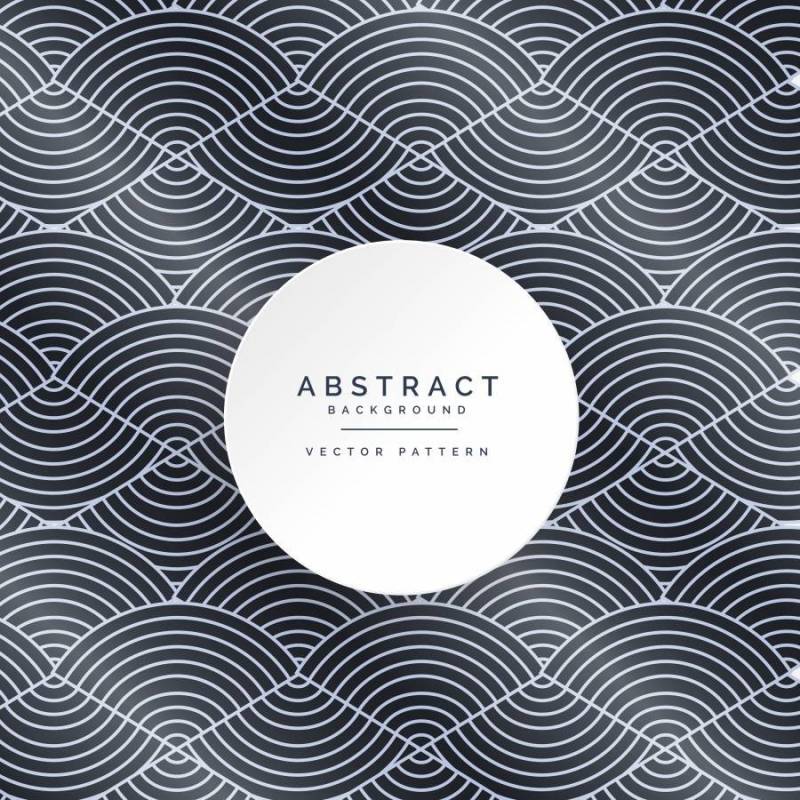 时尚的抽象线条图案背景