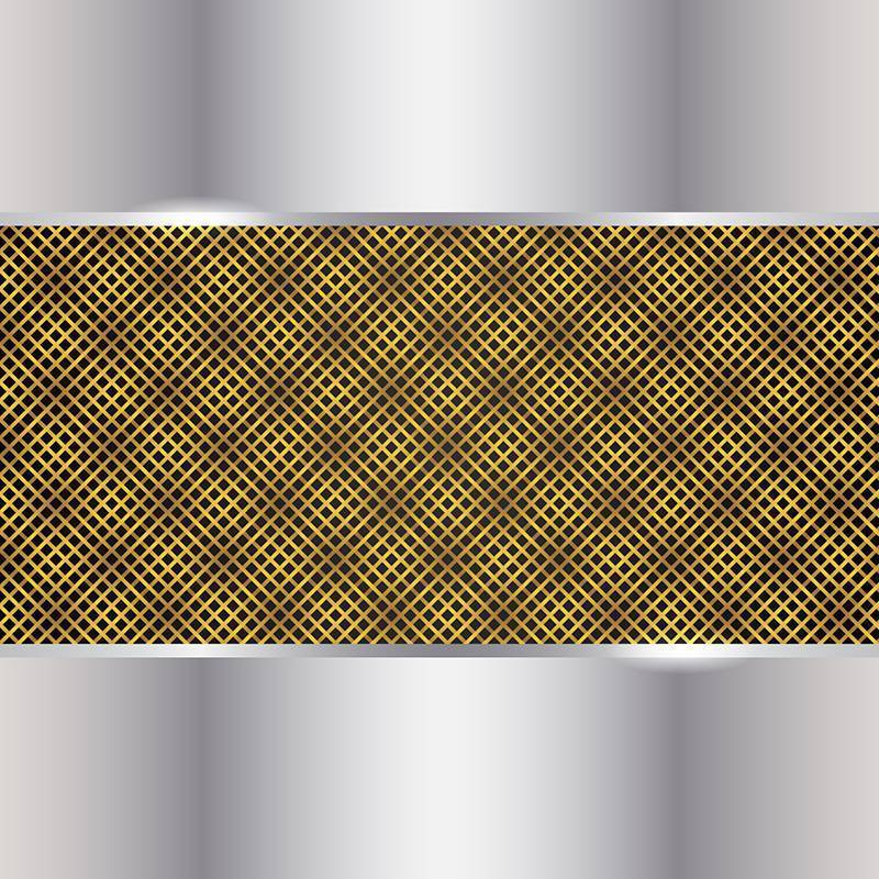 金和银金属背景