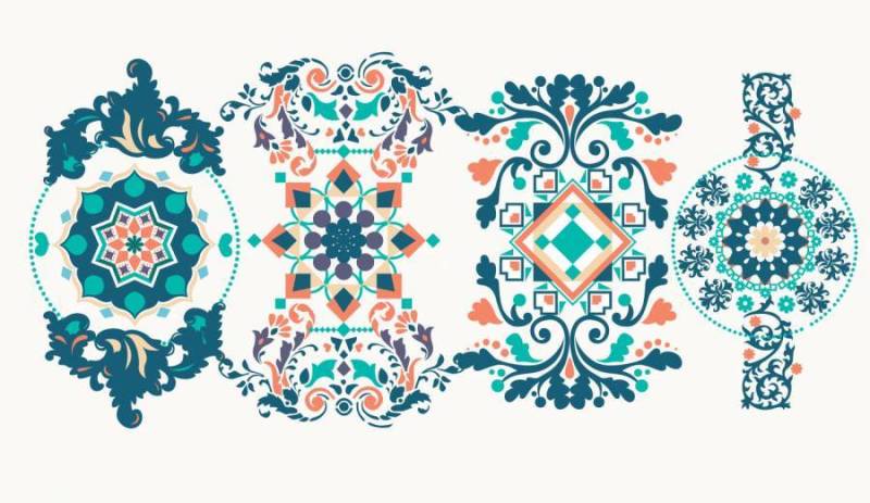 装饰饰品第2卷矢量