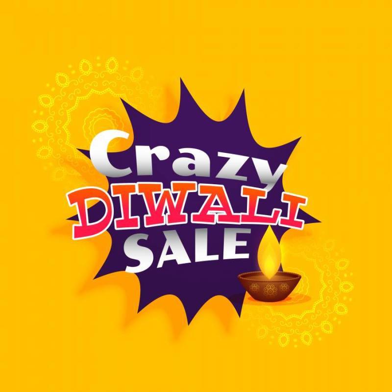 疯狂的屠妖节销售矢量背景设计