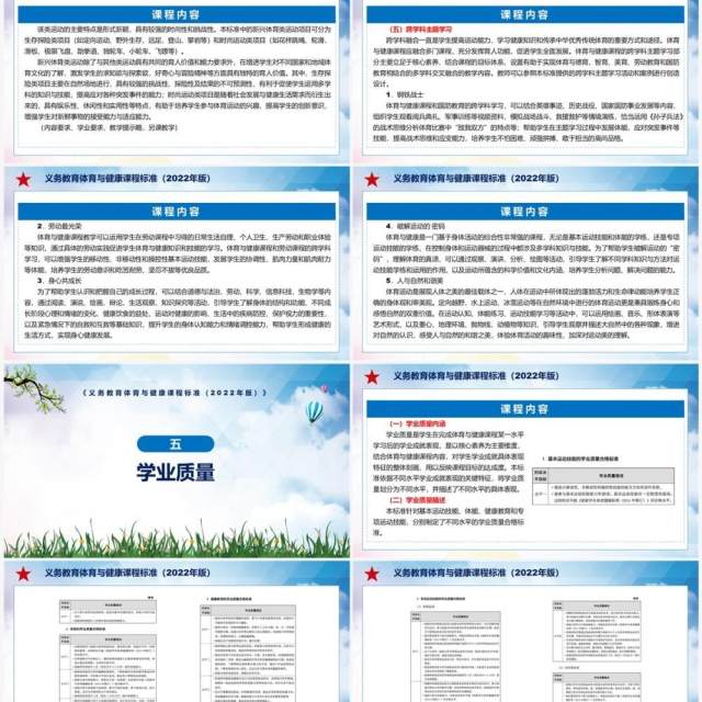 《义务教育体育与健康课程标准(2022年版)》全文解读ppt课件 《义务教育体育与健康课程标准(2022年版)》全文解读ppt课件
