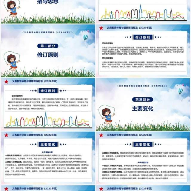 《义务教育体育与健康课程标准(2022年版)》全文解读ppt课件 《义务教育体育与健康课程标准(2022年版)》全文解读ppt课件