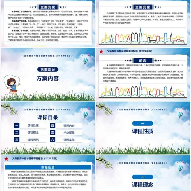 《义务教育体育与健康课程标准(2022年版)》全文解读ppt课件 《义务教育体育与健康课程标准(2022年版)》全文解读ppt课件